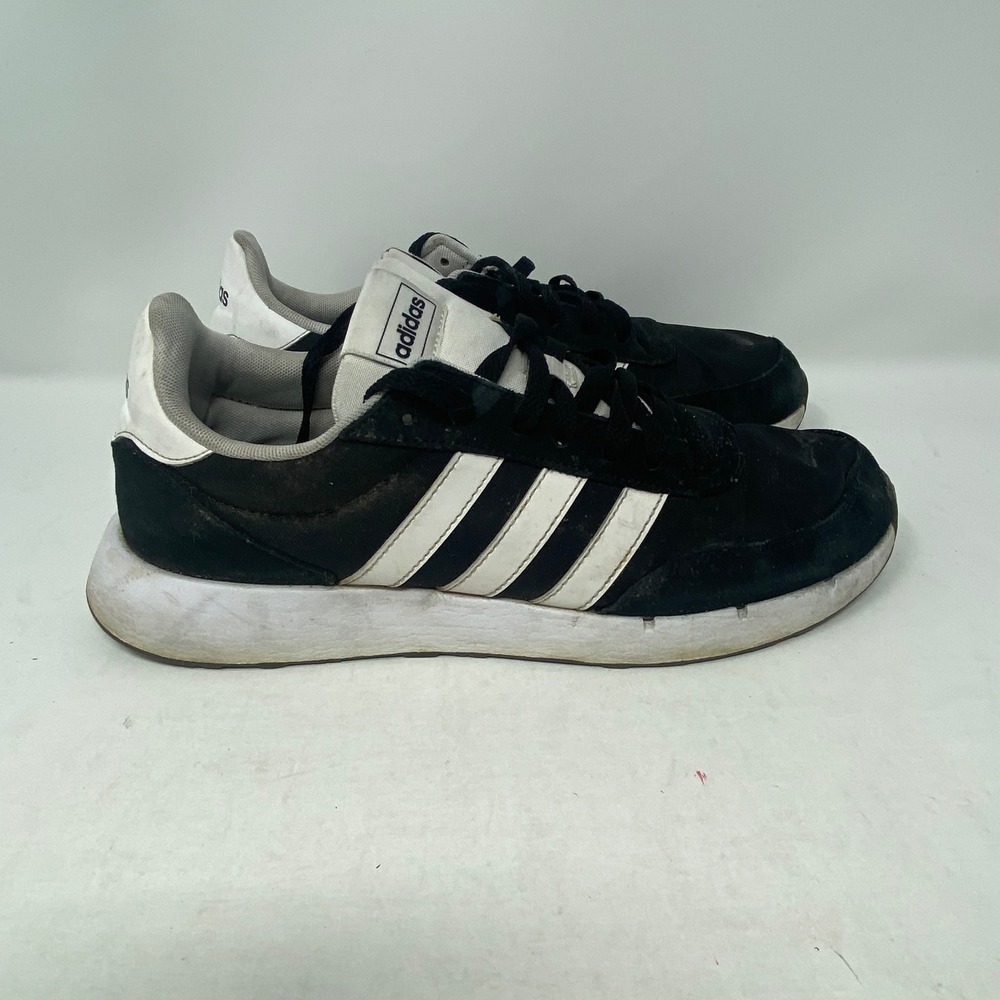 Adidas V Racer 2.0 Mens Sneakers Black White FZ0958 Low Top Shoes Size 10